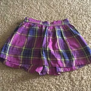 Girl Purple Skort